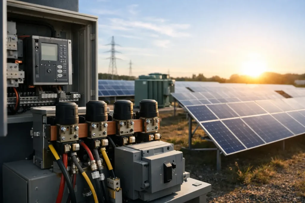 Proteção ANSI 32 para usinas solares sem injeção