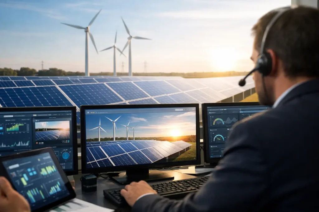 Sistema SCADA solar: controle que aprova usinas